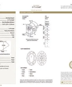 Alternative view of 0.19 carat Fancy Vivid Green Diamond, GIA 2171410487