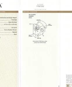 Alternative view of 1.06 carat Fancy Reddish Brown Diamond, GIA 17557252